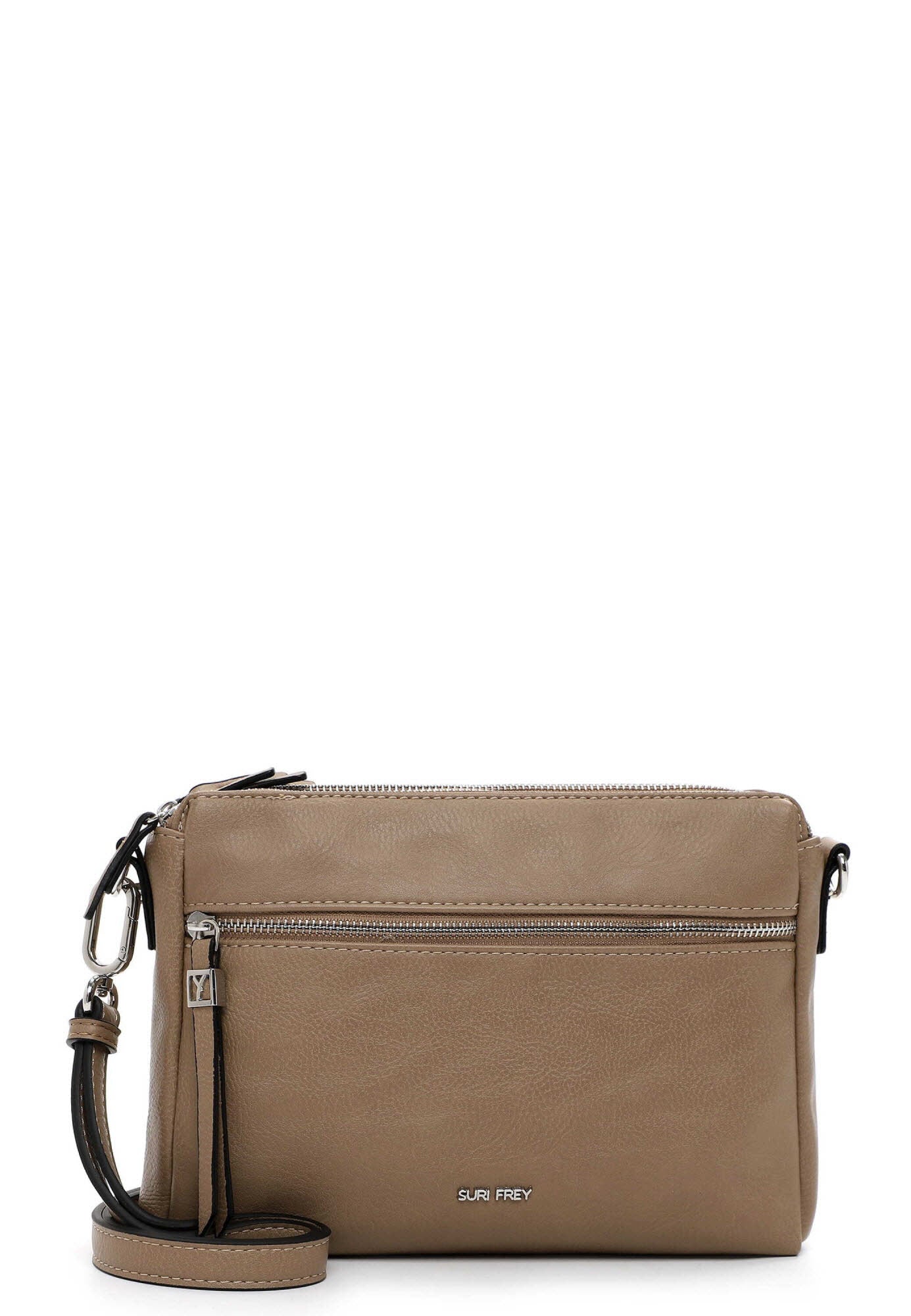 Handtasche mittel Taupe