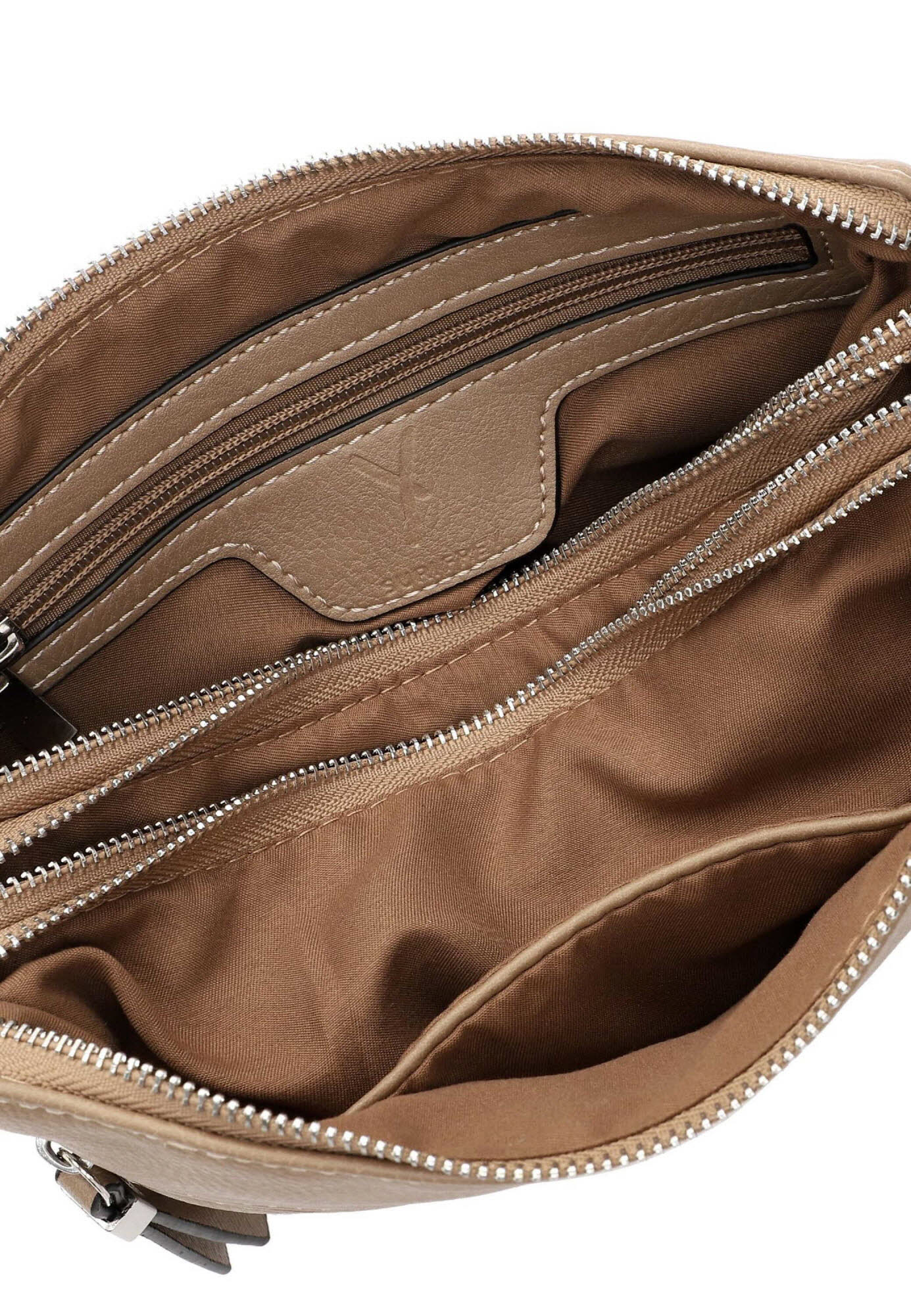 Handtasche mittel Taupe