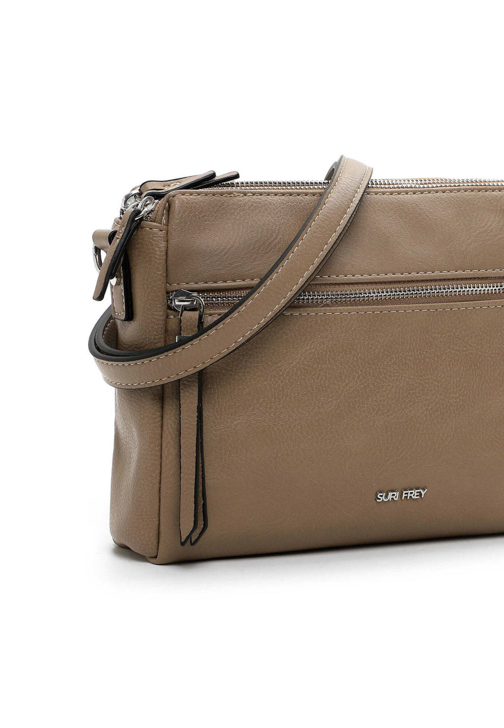 Handtasche mittel Taupe