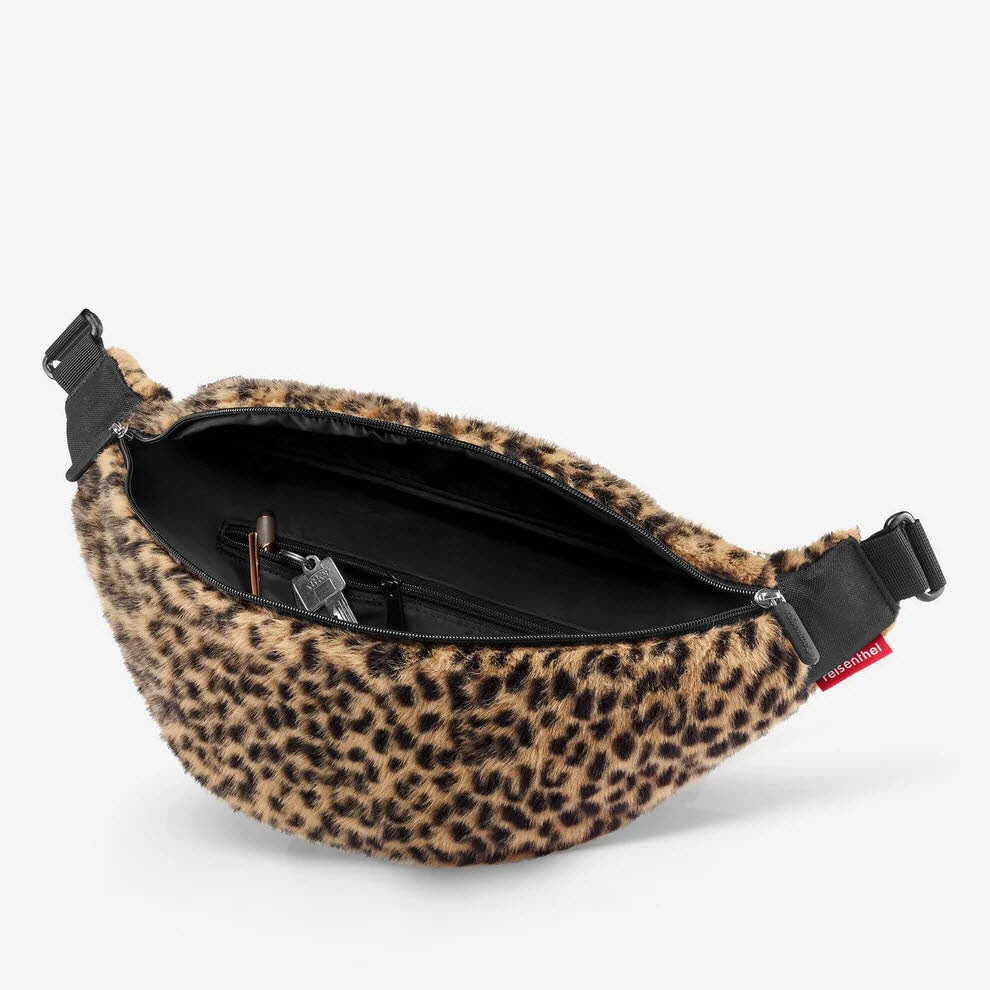 city beltbag leo fake fur