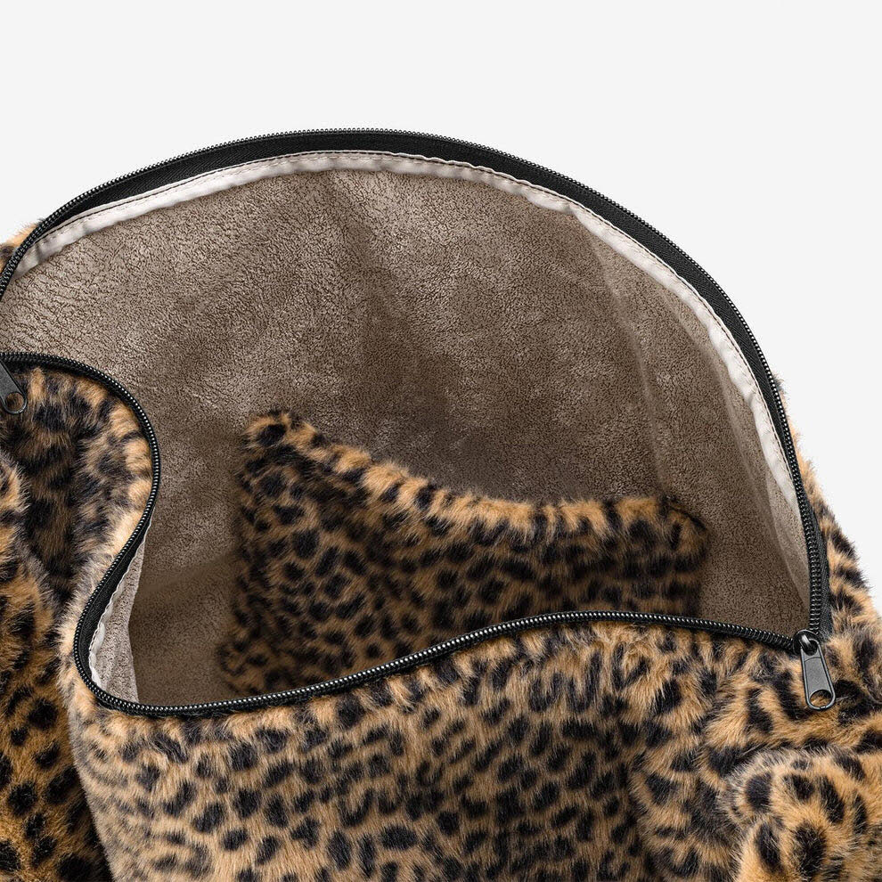 moonbag leo fake fur