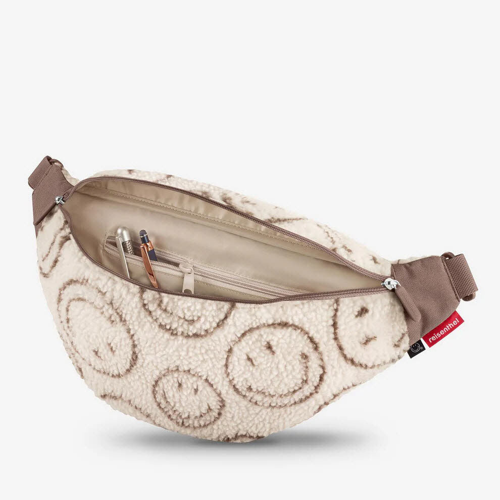 city beltbag smiley ® teddy chocolate