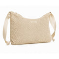 Schultertasche Teddy Beige