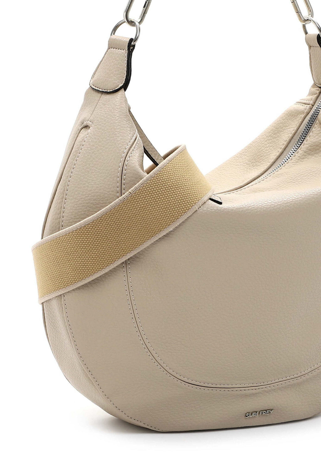 Moonbag Groß Beige