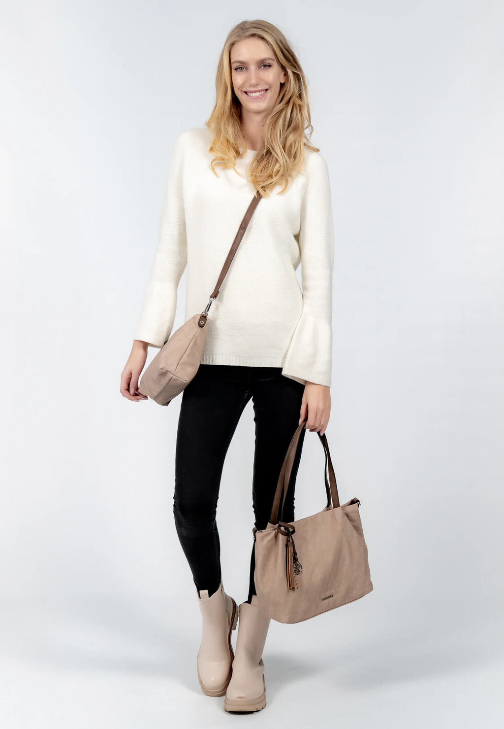 Shopper mittel Sand kombi