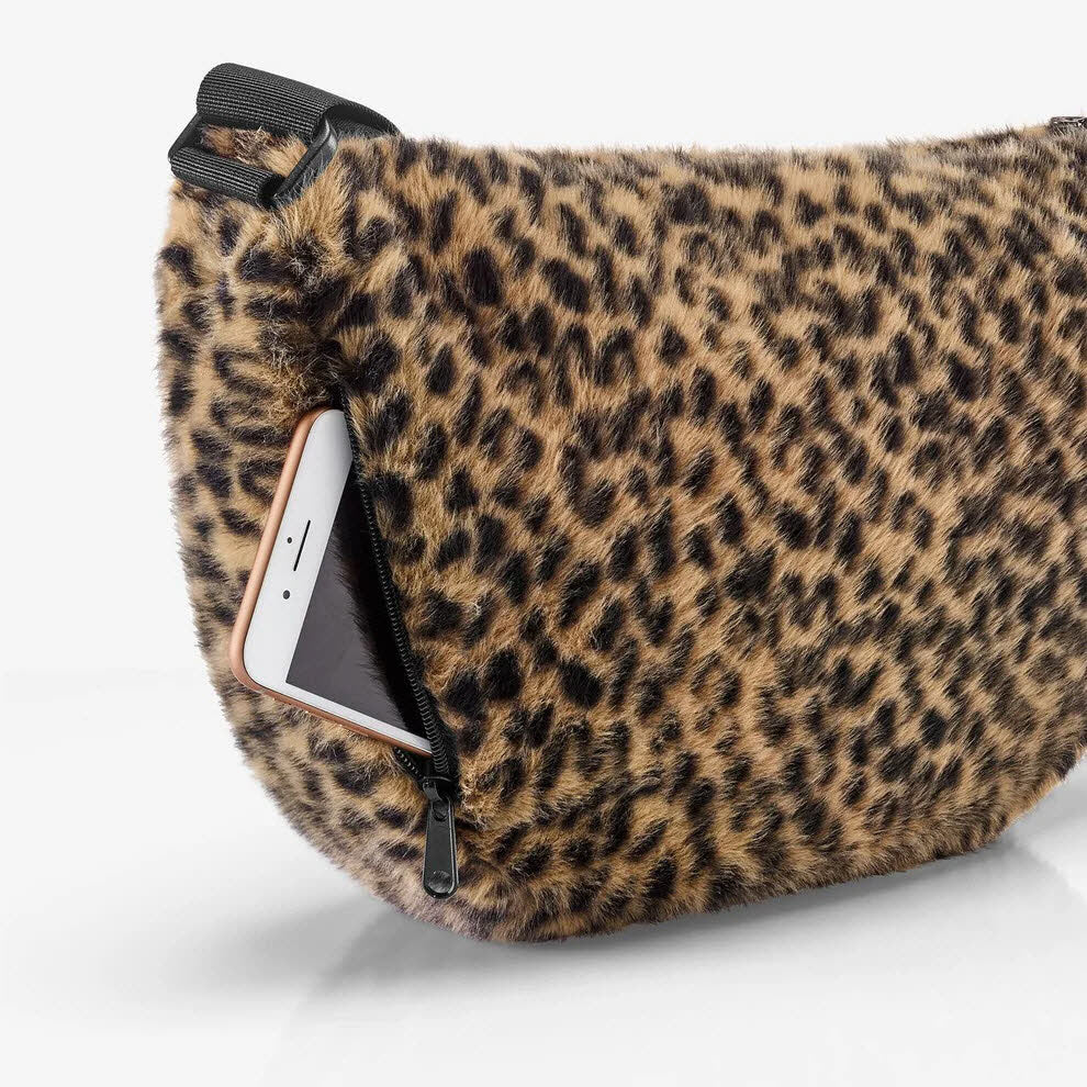 moonbag S leo fake fur