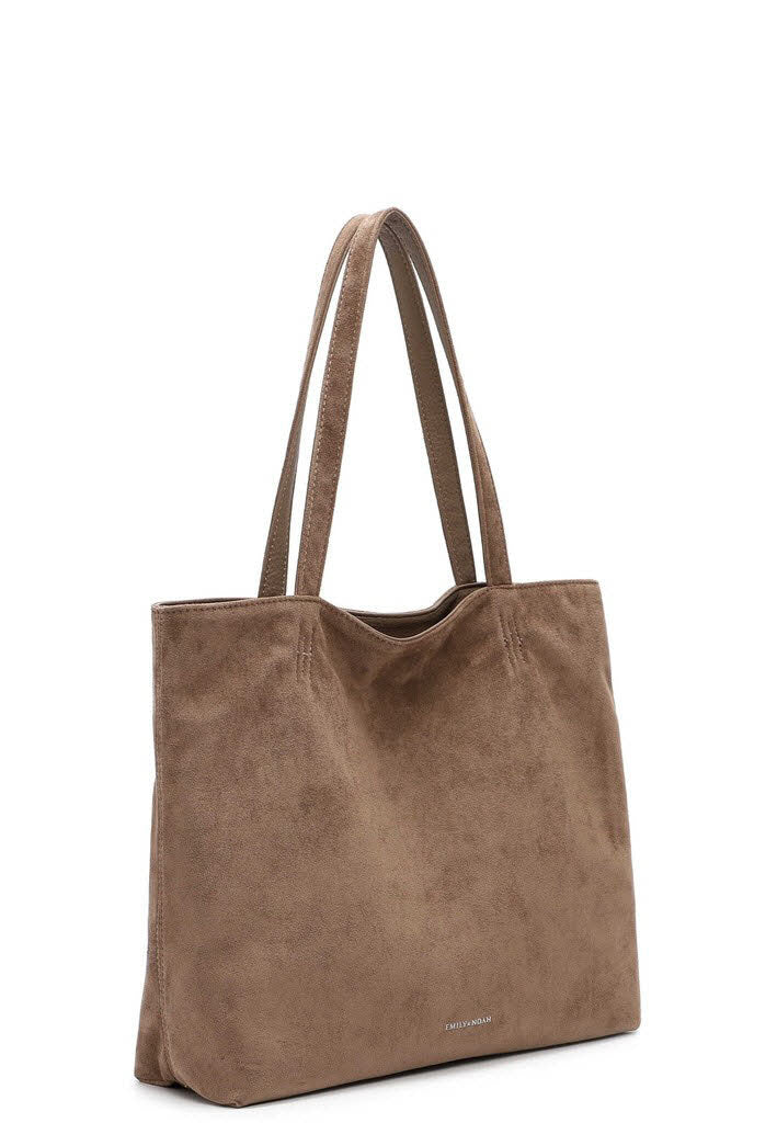Wendeshopper groß Taupe