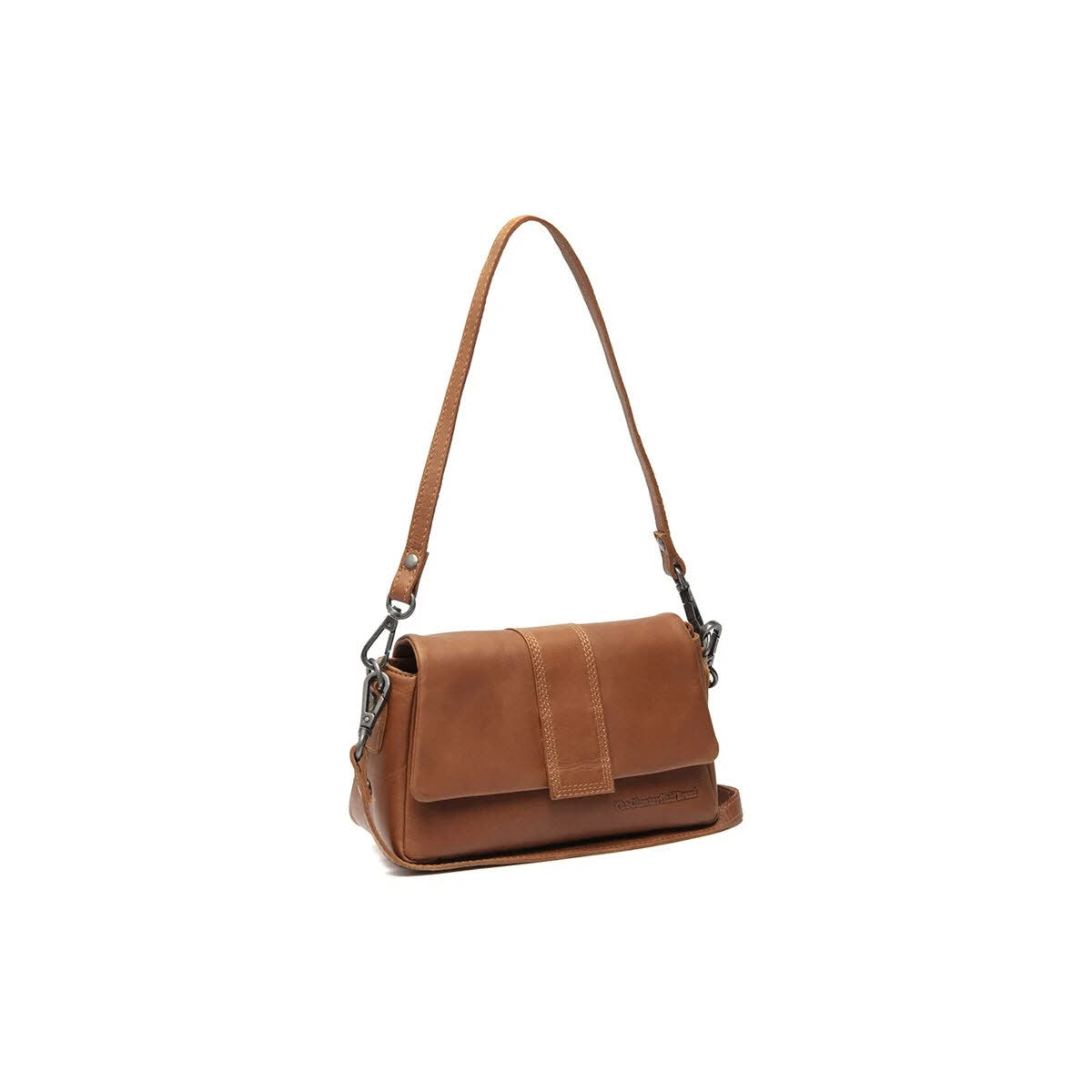 Schultertasche Clifden Cognac