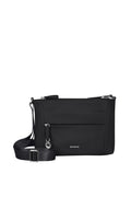SHOULDER BAG S 3 ZIP BLACK