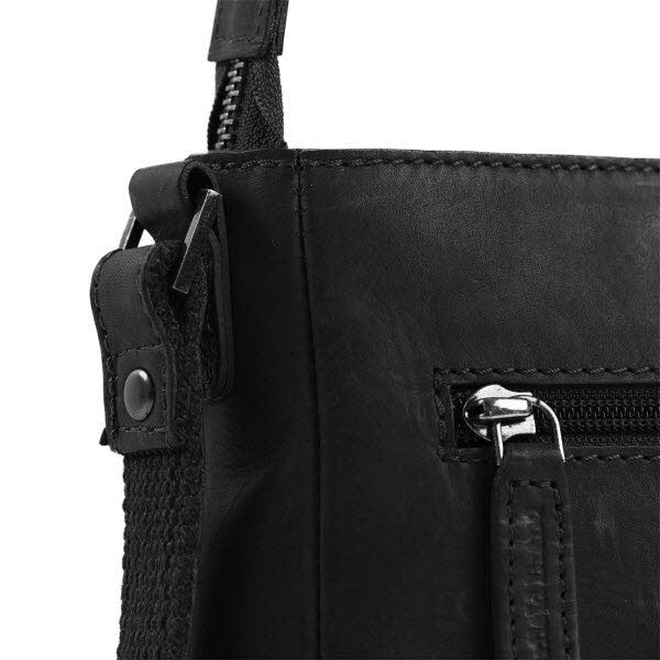 Schultertasche - Mumbai Black