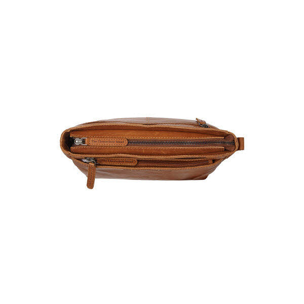 Schultertasche - Mumbai Cognac
