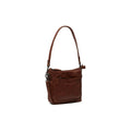 Schultertasche - Caroline Cognac