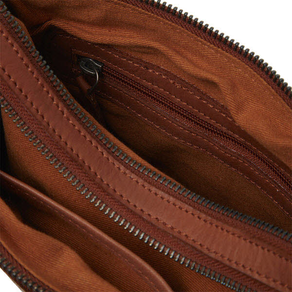 Schultertasche - Caroline Cognac