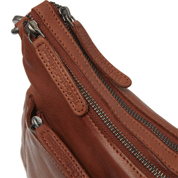 Schultertasche - Caroline Cognac