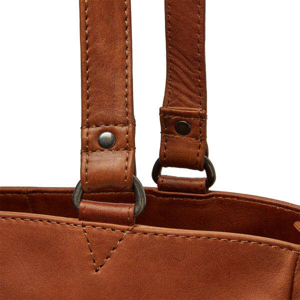 Shopper groß - Berlin Cognac