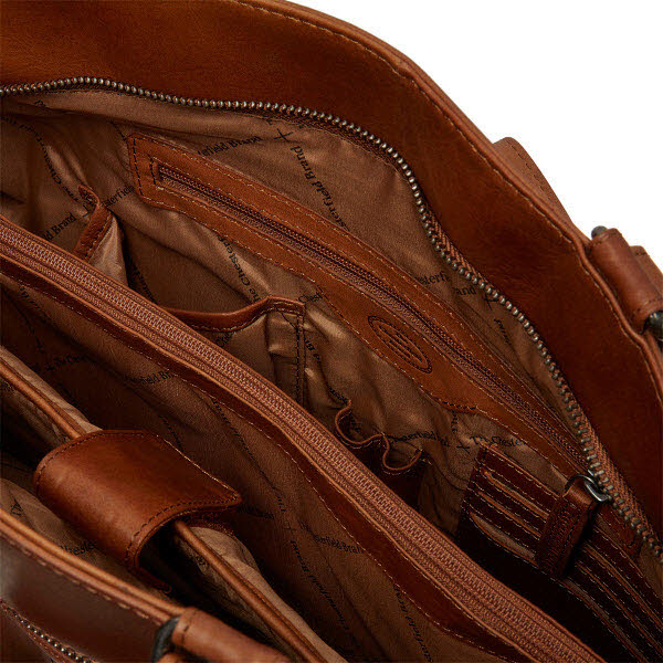 Shopper groß - Berlin Cognac