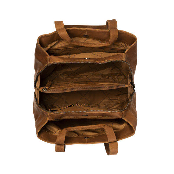 Schultertasche / Shopper - Gail Cognac