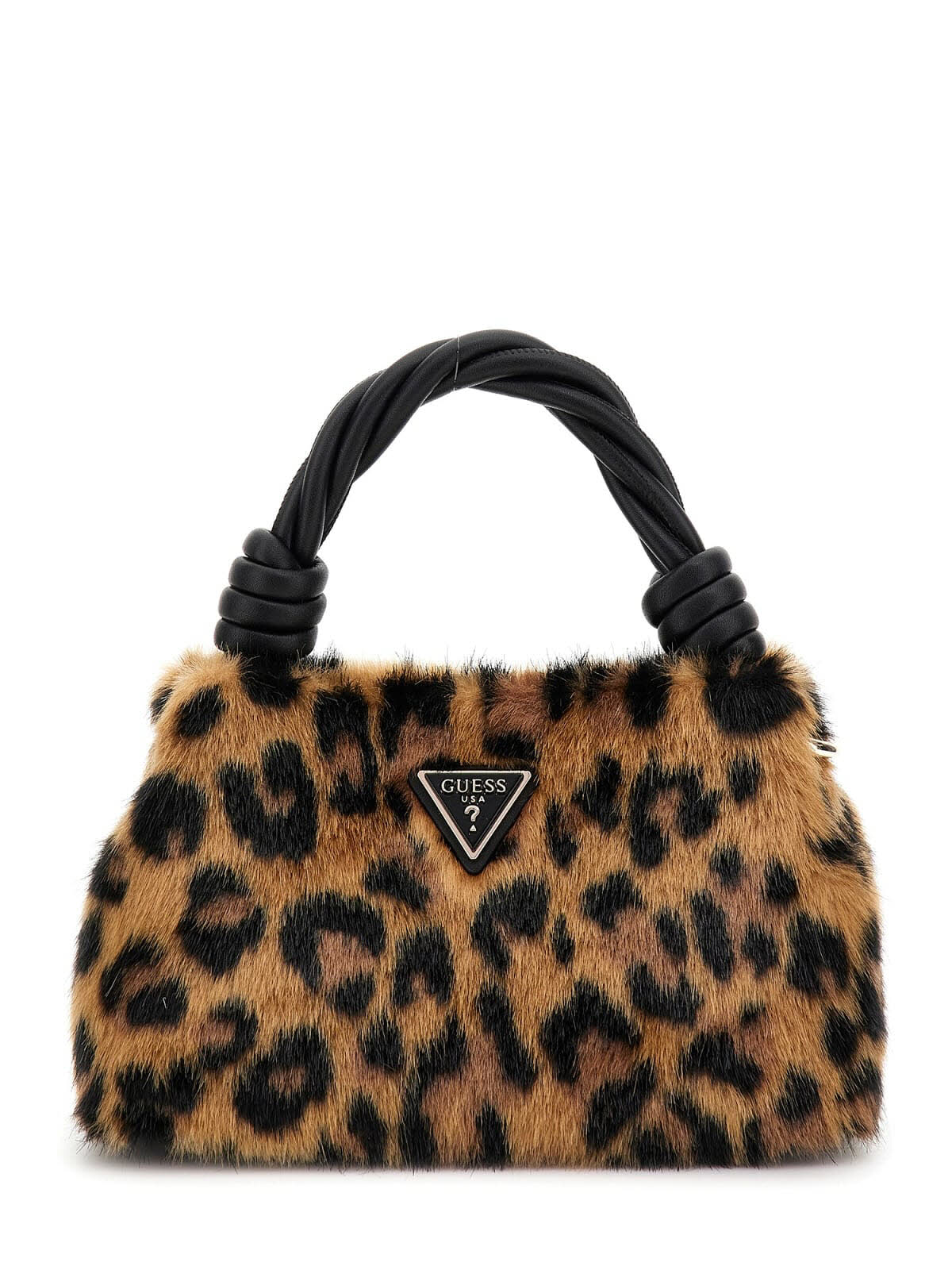 SHAIDA TOP HANDLE CROSSBODY LEOPARD