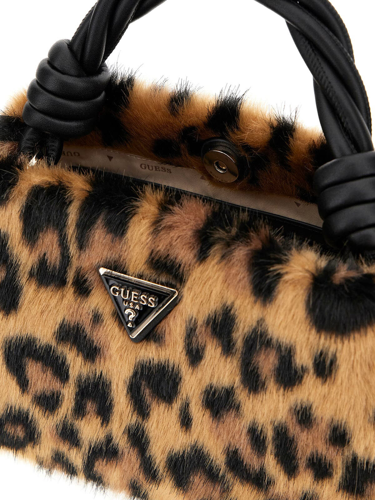 SHAIDA TOP HANDLE CROSSBODY LEOPARD
