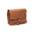 Schultertasche Lunor Cognac