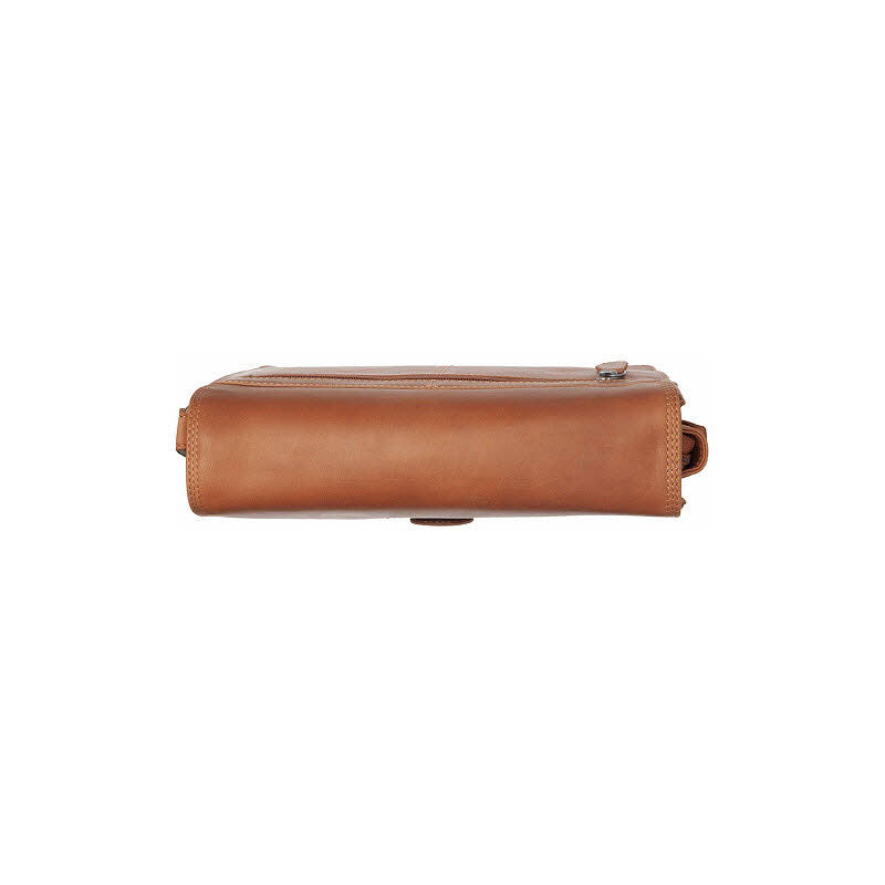Schultertasche Lunor Cognac