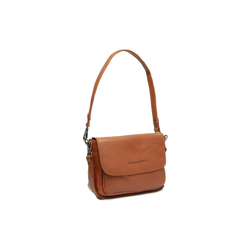 Schultertasche Miloa Cognac