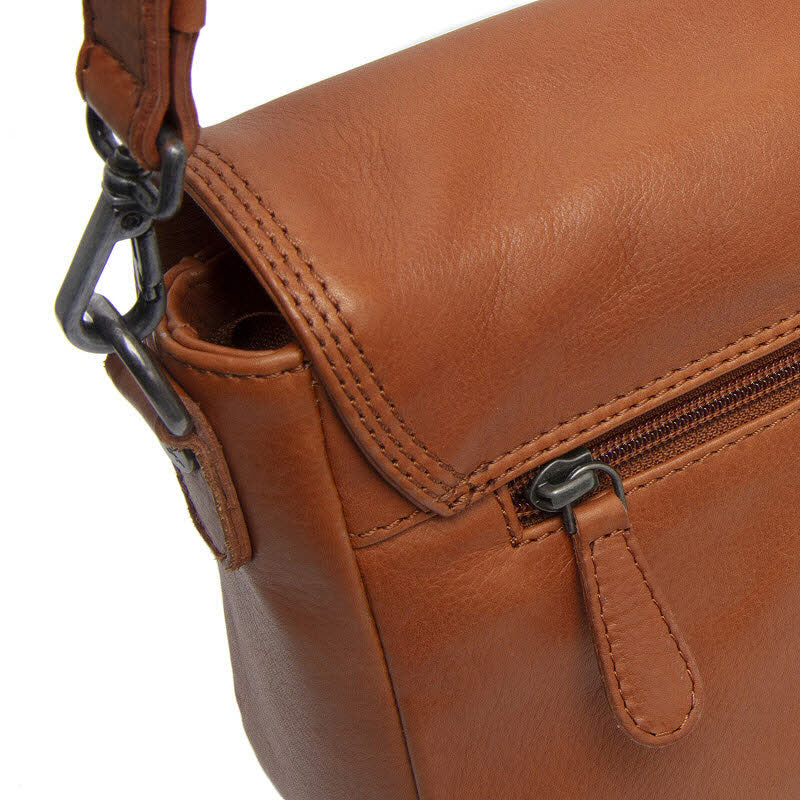 Schultertasche Miloa Cognac