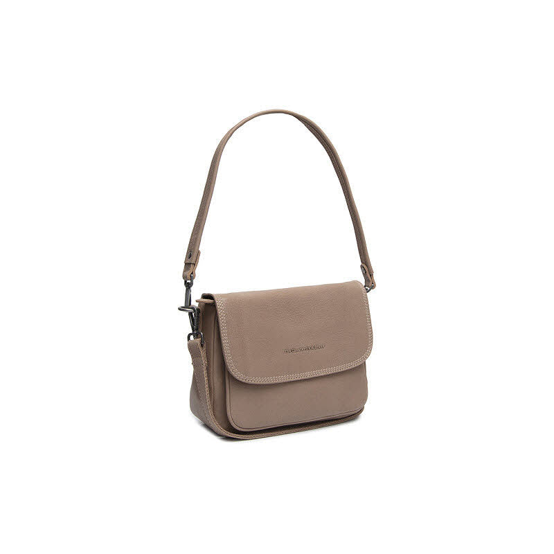 Schultertasche Miloa Taupe