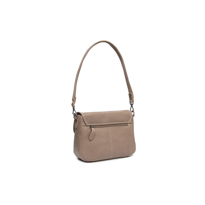 Schultertasche Miloa Taupe