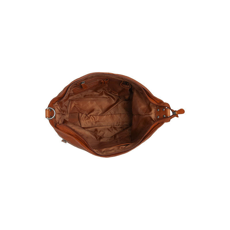 Schultertasche Astero Cognac