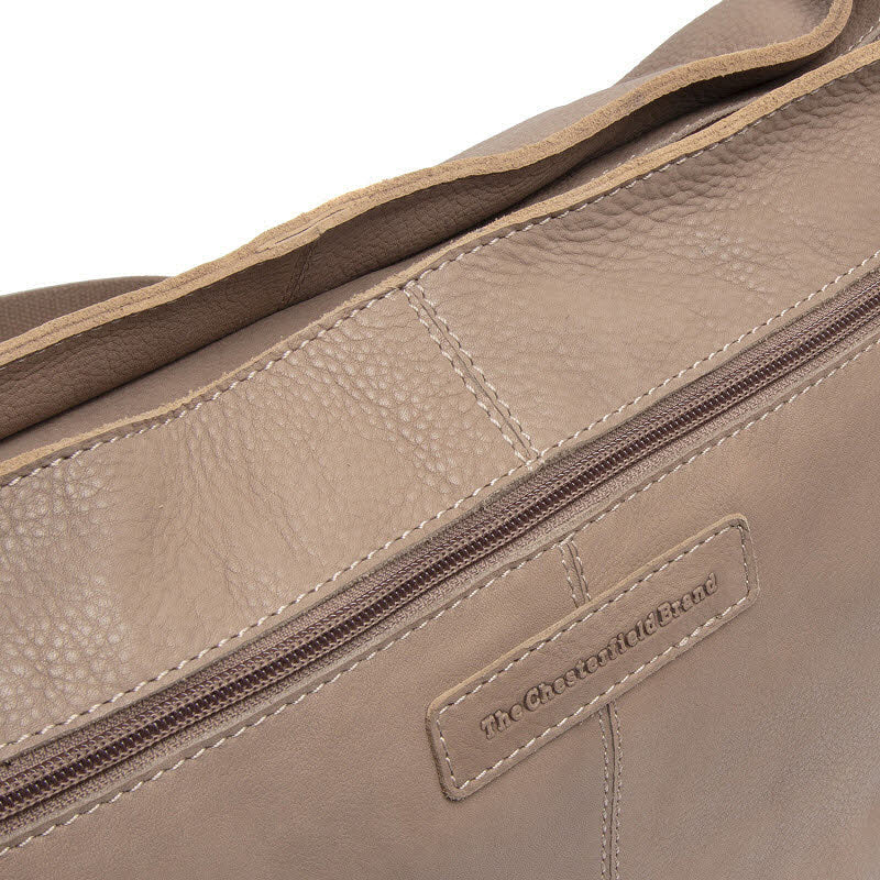 Schultertasche Astero Taupe