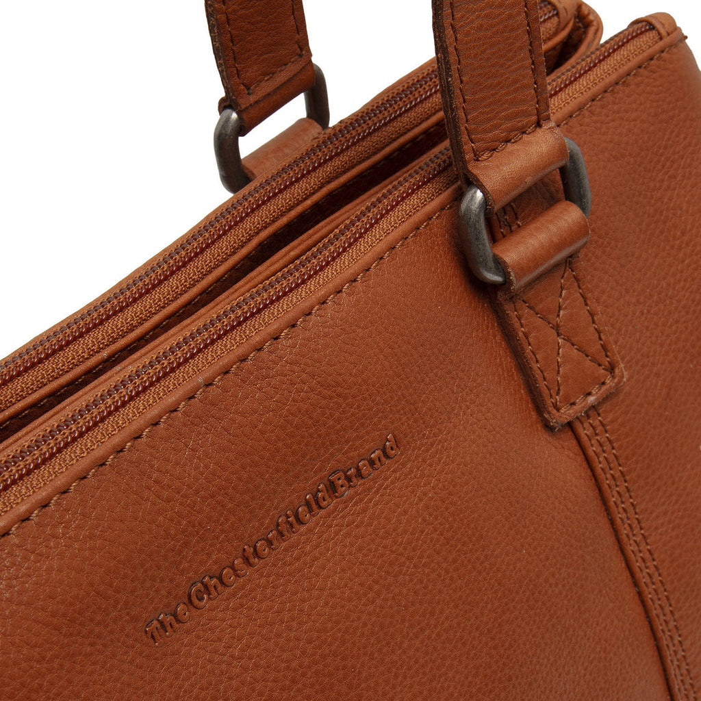 Schultertasche Marvos Cognac