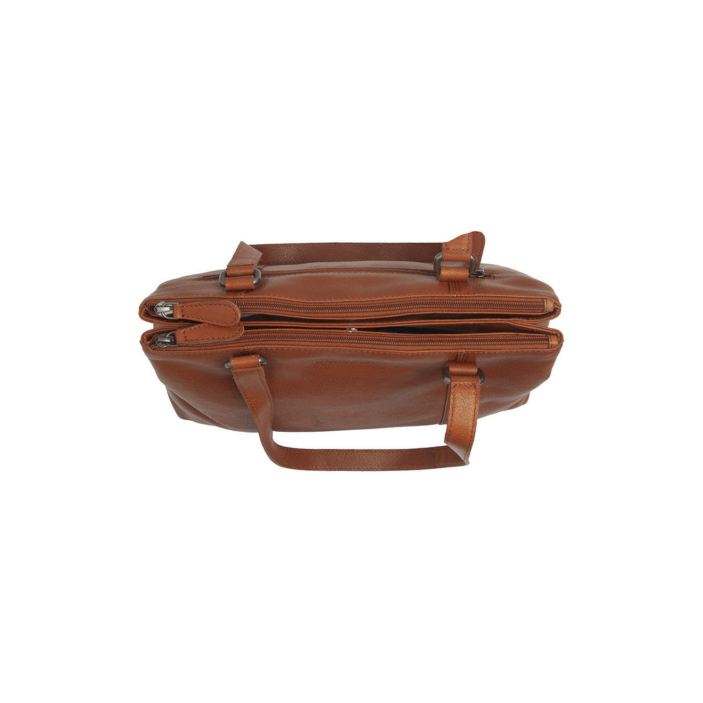 Schultertasche Marvos Cognac