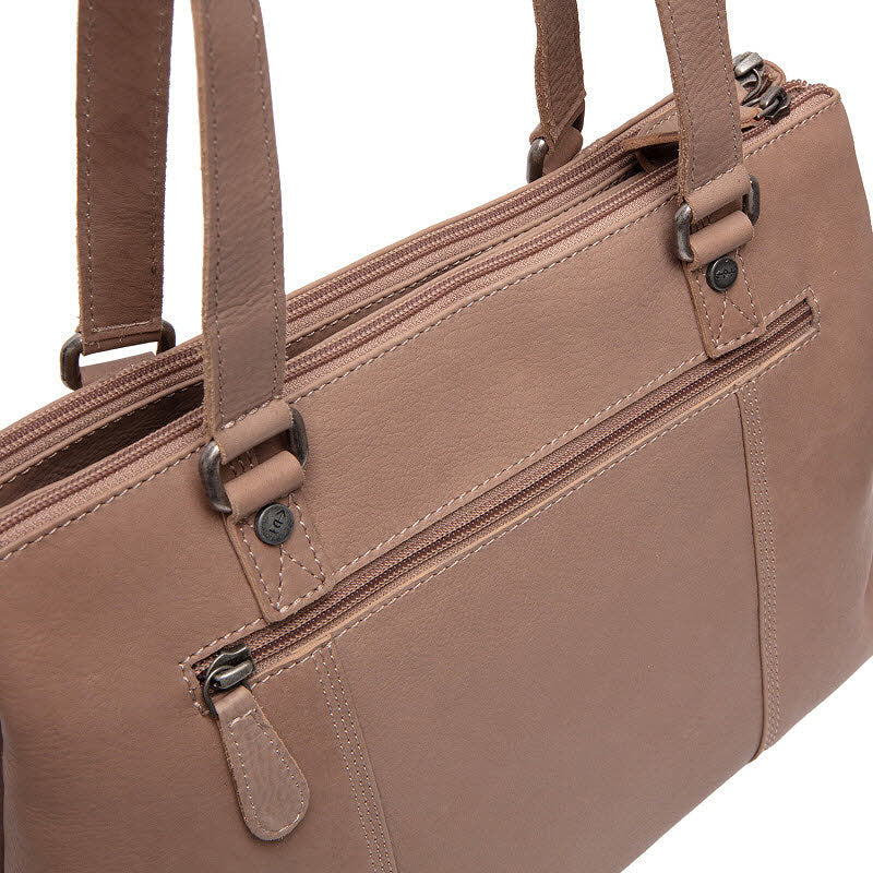 Schultertasche Marvos Taupe