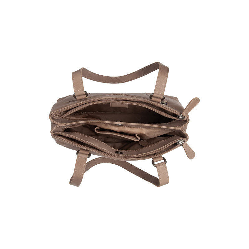 Schultertasche Marvos Taupe