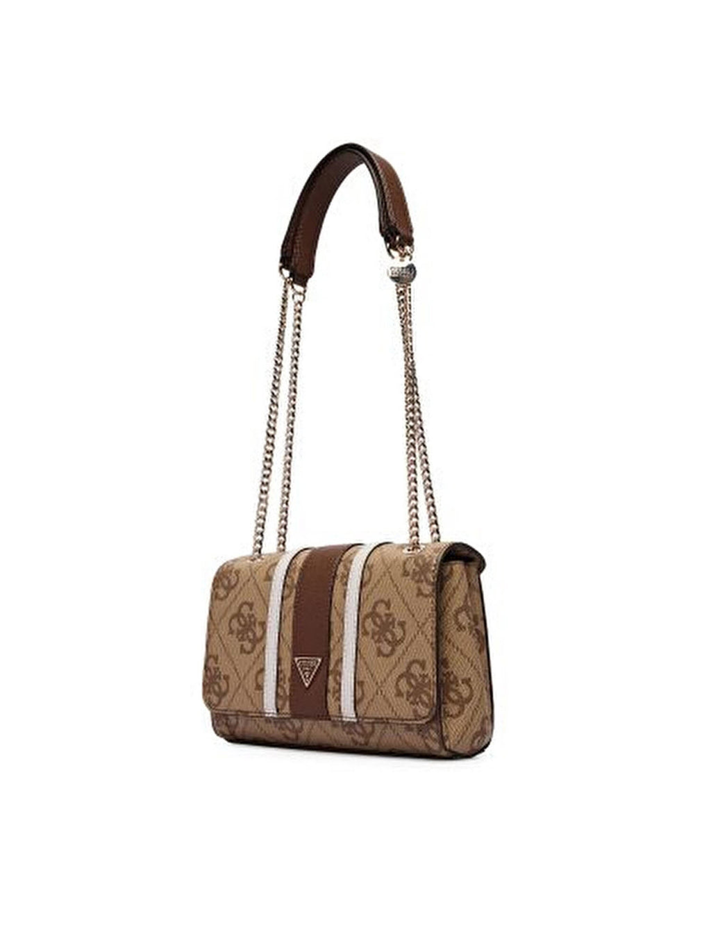 NOELLE II CNVRTBLE XBODY FLAP LATTE LOGO/BROWN
