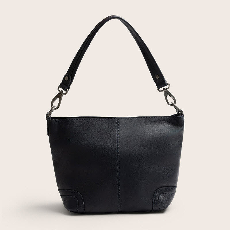 Leder Umhängetasche Zarita Navy