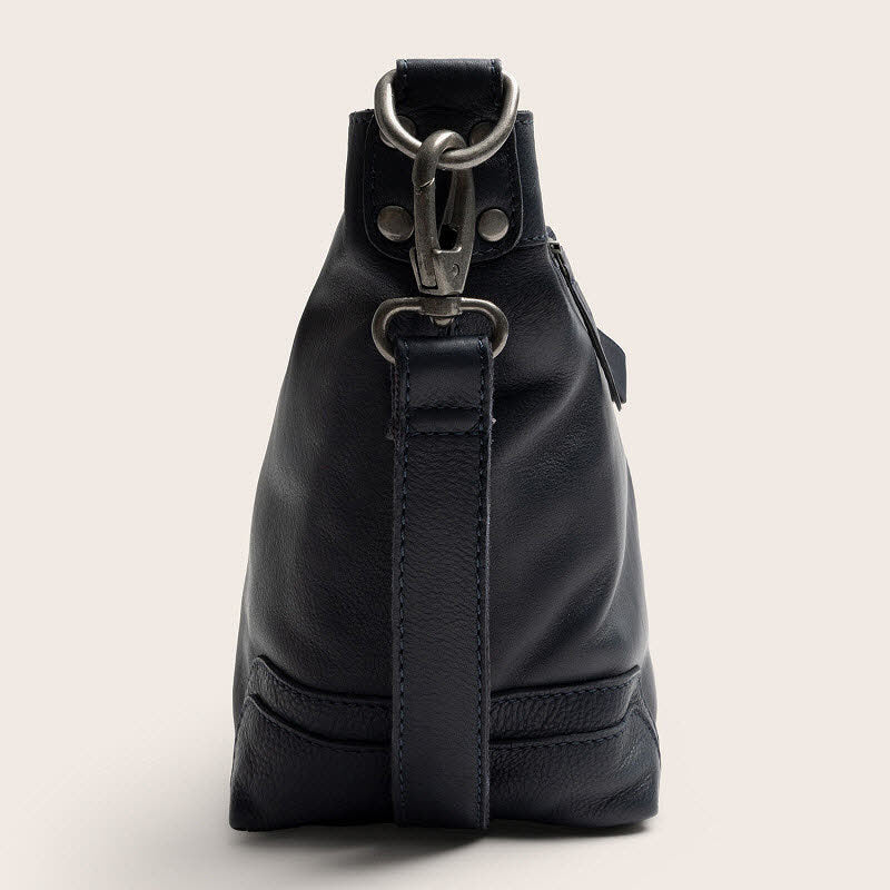 Leder Umhängetasche Zarita Navy