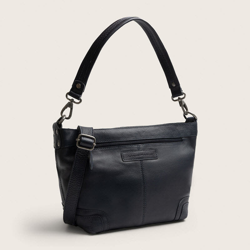 Leder Umhängetasche Zarita Navy