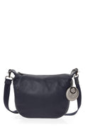 Leather Crossover DRESS BLUE
