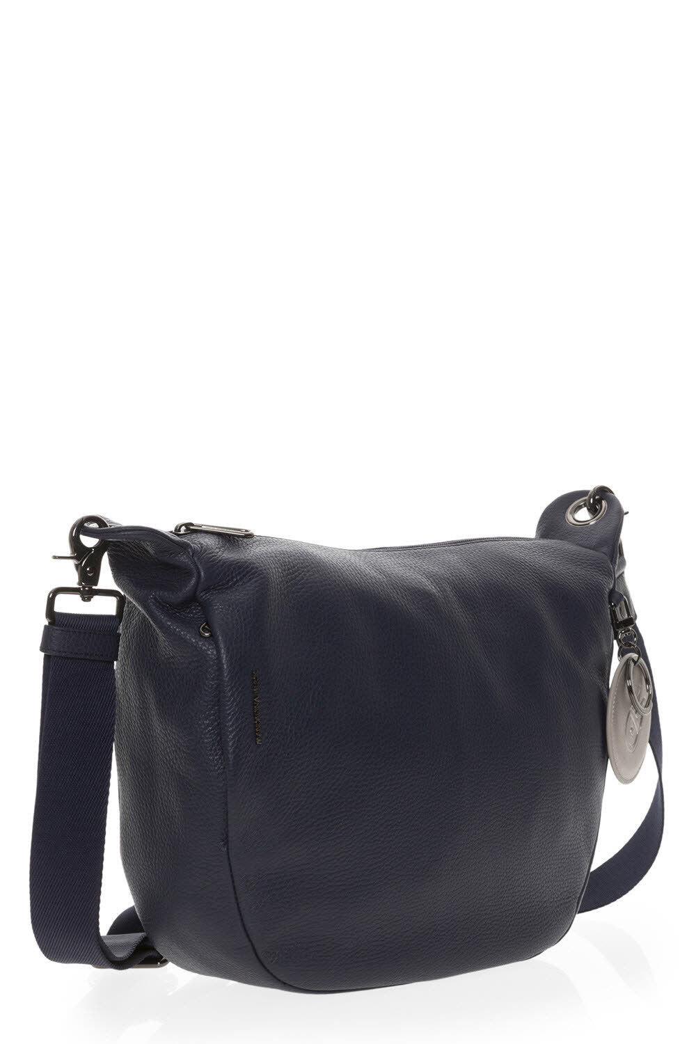 Leather Crossover DRESS BLUE