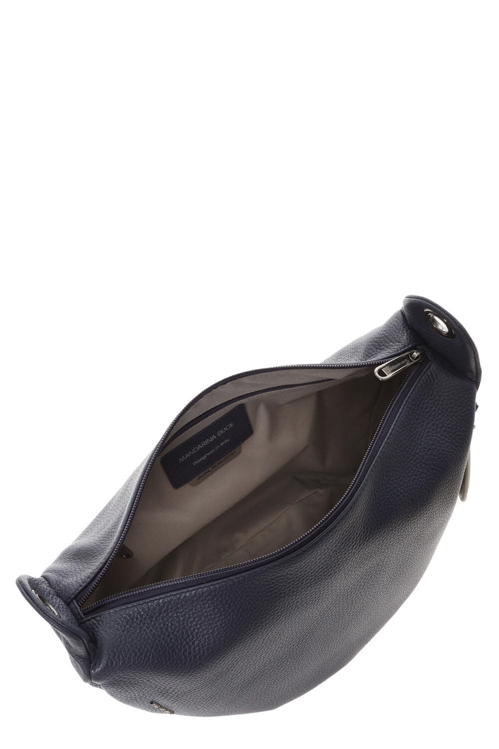 Leather Crossover DRESS BLUE