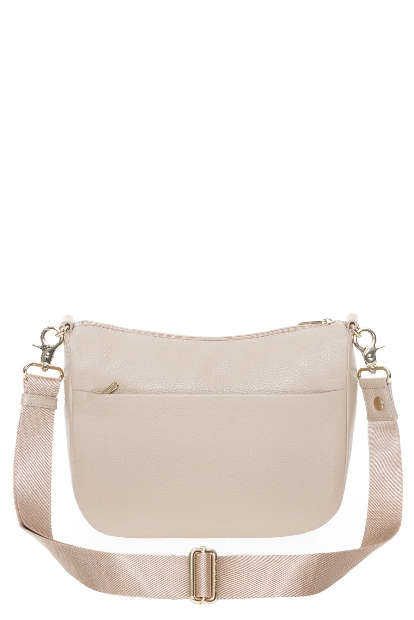 Leather Hobo WARM TAUPE