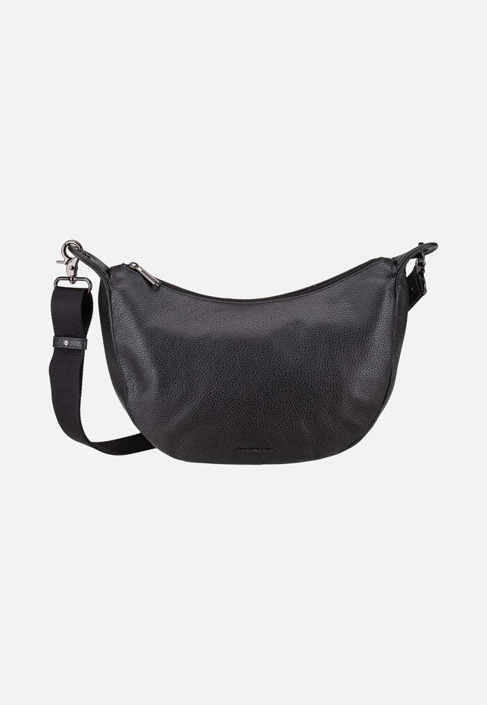 Leather Hobo Nero