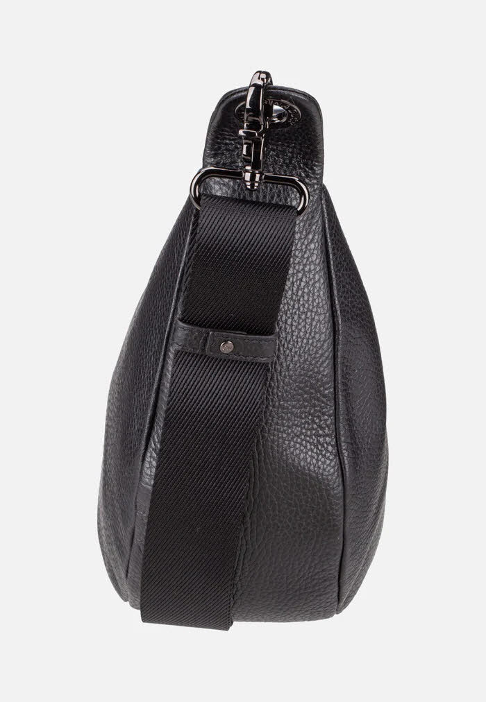Leather Hobo Nero