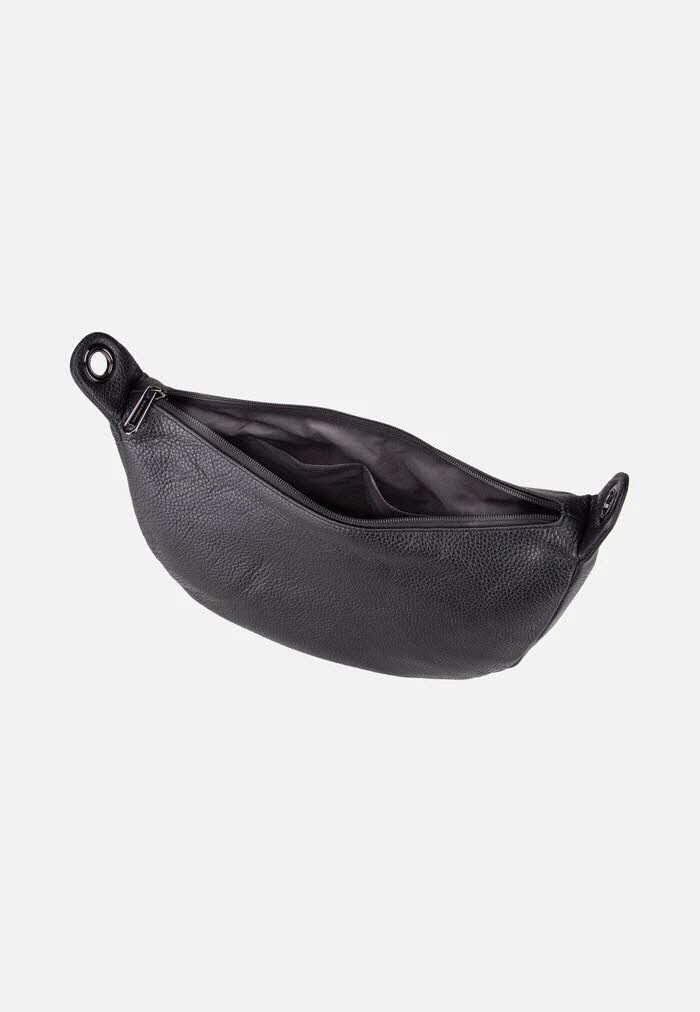 Leather Hobo Nero