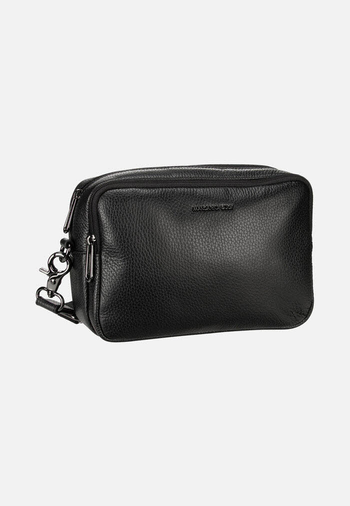 Leather Camera Case Nero
