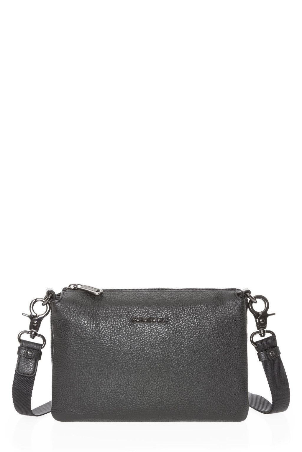Leather Pochette NERO