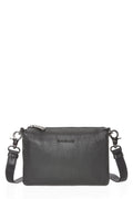 Leather Pochette NERO