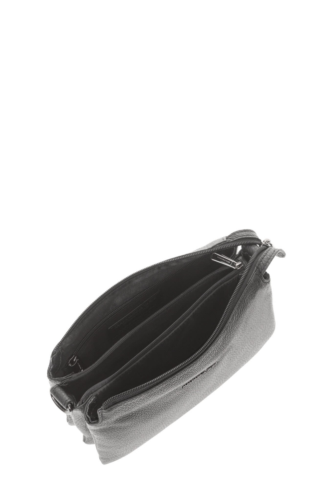 Leather Pochette NERO
